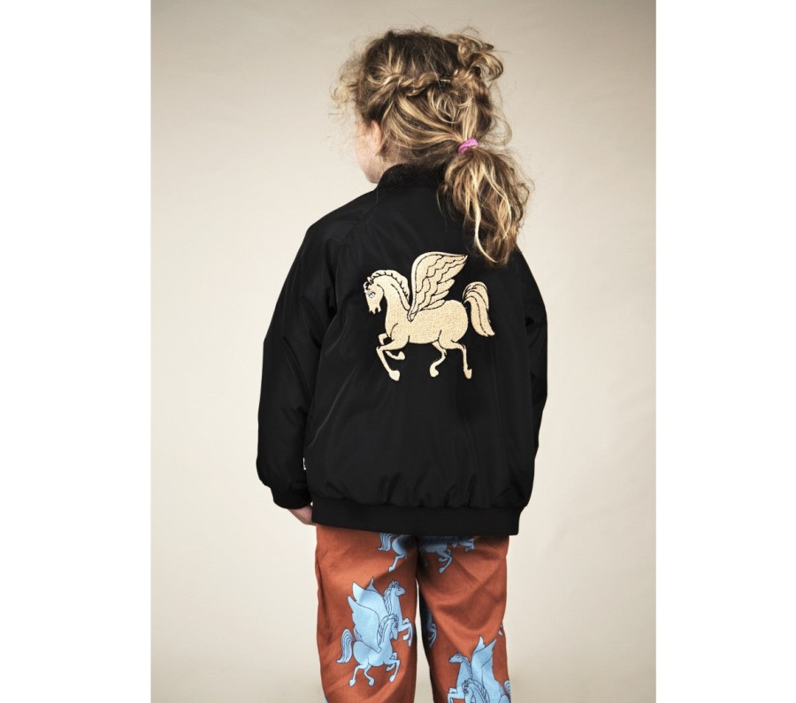 Mini Rodini Mini Rodini Pegasus Baseball Jacket Jackets