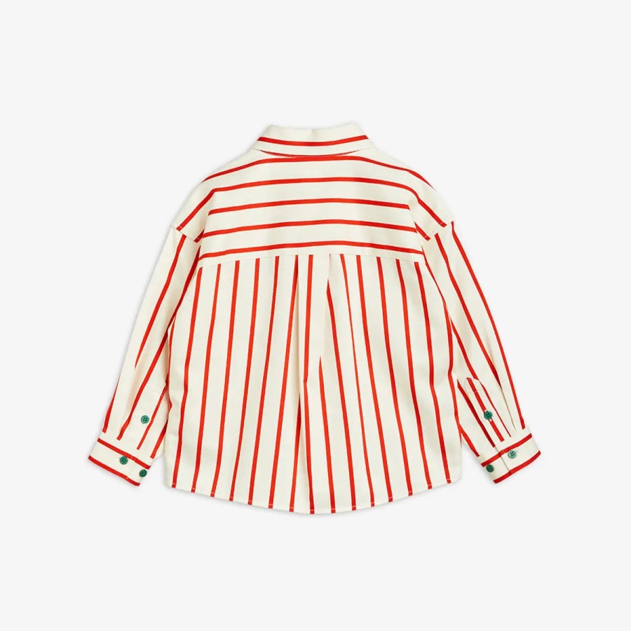 Mini Rodini Mini Rodini Stripe Twill Shirt Shirts