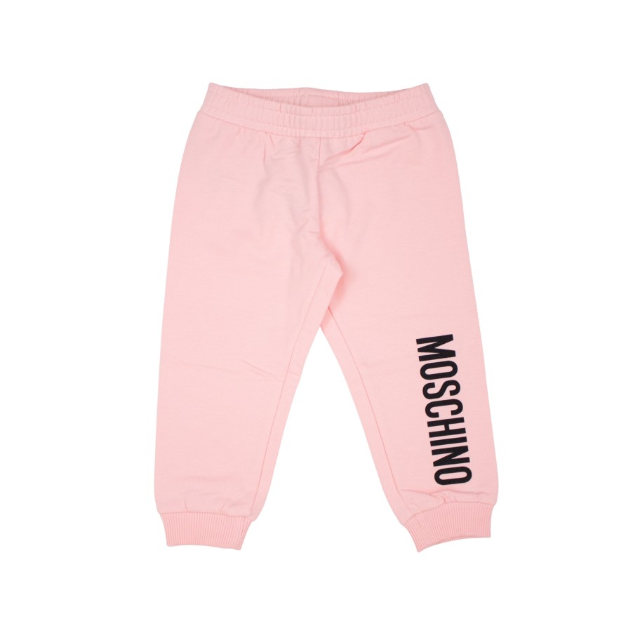 Moschino Moschino Kids Baby Teddy Bear Sweatpants Pink Pants