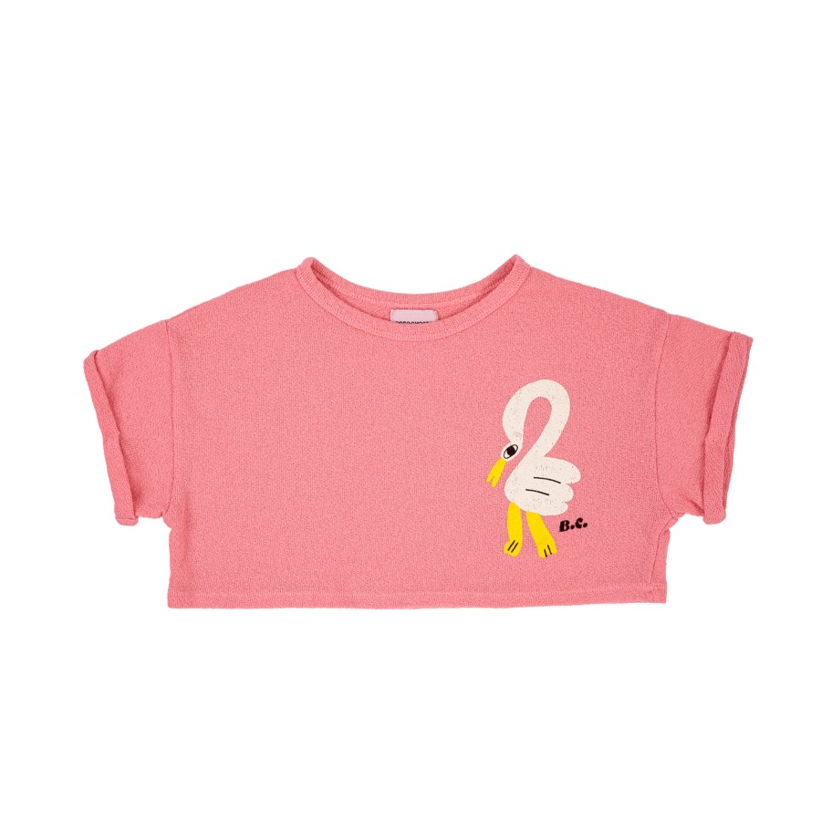 Bobo Choses Bobo Choses Pelican Cropped Sweatshirt Shirt