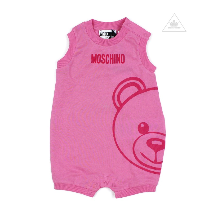 Moschino Moschino Baby Teddy Bear Romper Gift Box Onesies