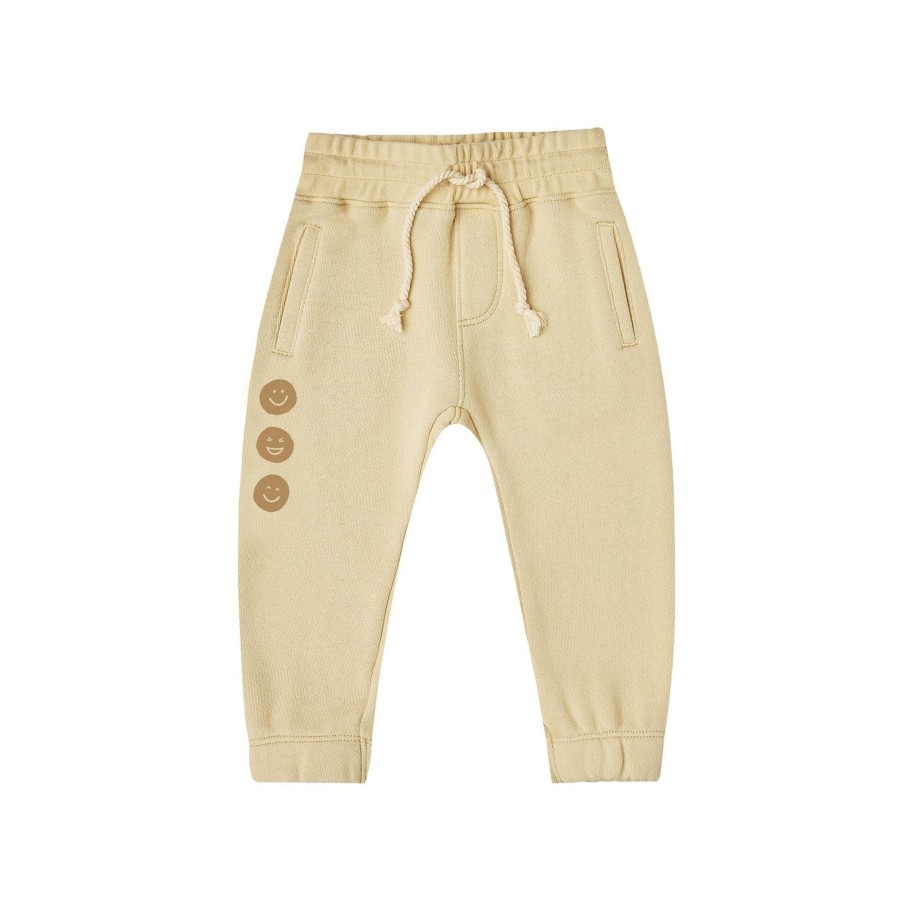 Rylee And Cru Rylee + Cru Happy Face Joggers Pant Butter Pants