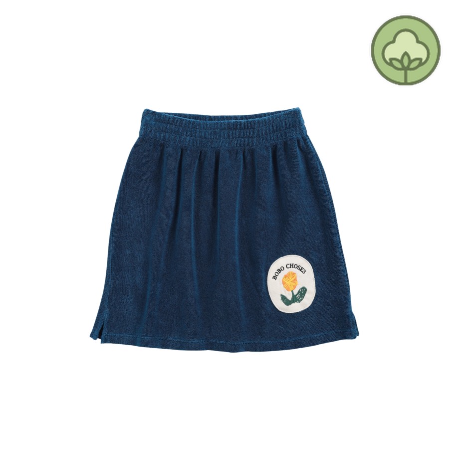 Bobo Choses Bobo Choses Wallflower Patch Terry Mini Skirt Skirts