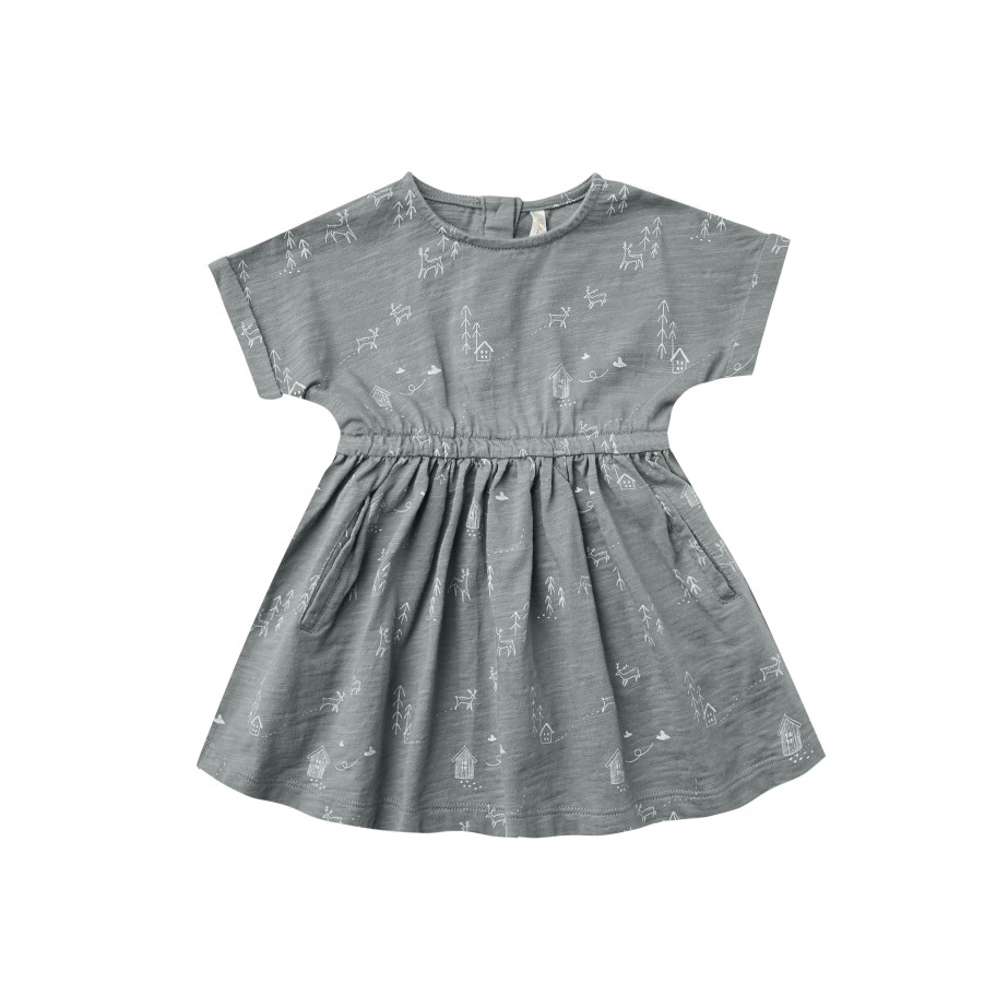 Rylee And Cru Rylee And Cru Kat T-Shirt Dress Woods Indigo Dresses