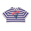 Wynken Wynken Beach Tee Strong Blue Stripe Shirt