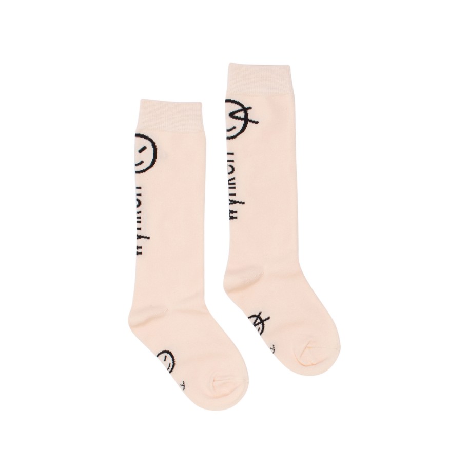 Wynken Wynken Sock - Pale Peach Socks