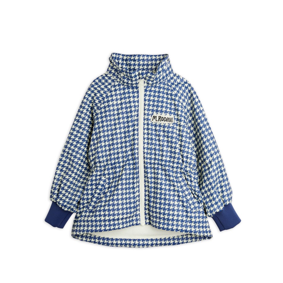 Mini Rodini Mini Rodini Houndstooth Windbreaker Jackets