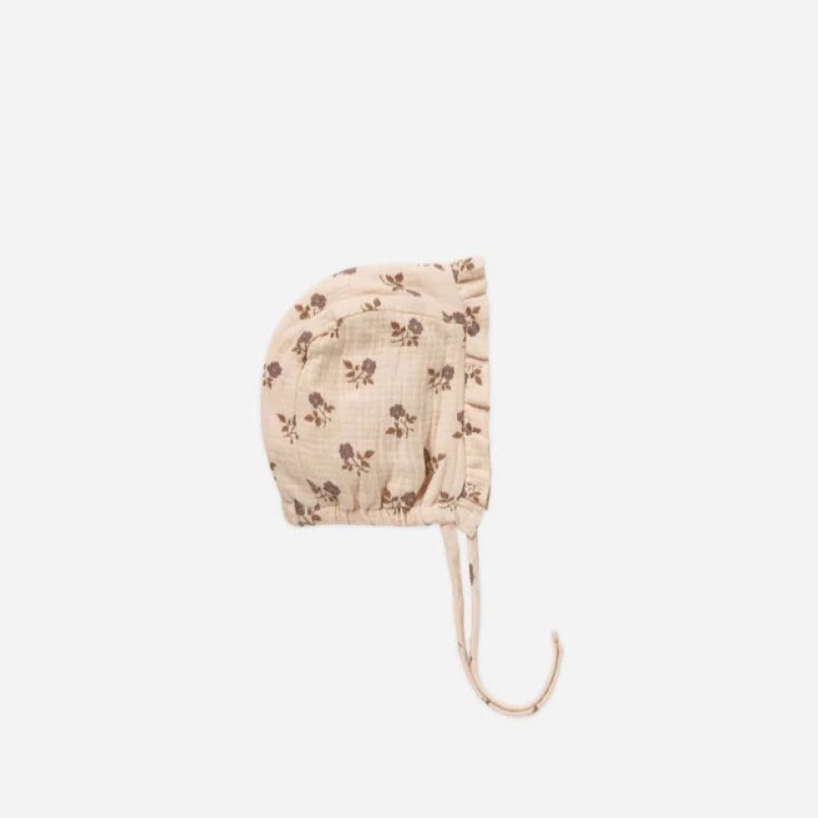 Quincy Mae Quincy Mae Woven Ruffle Bonnet || Fig Flora Hats