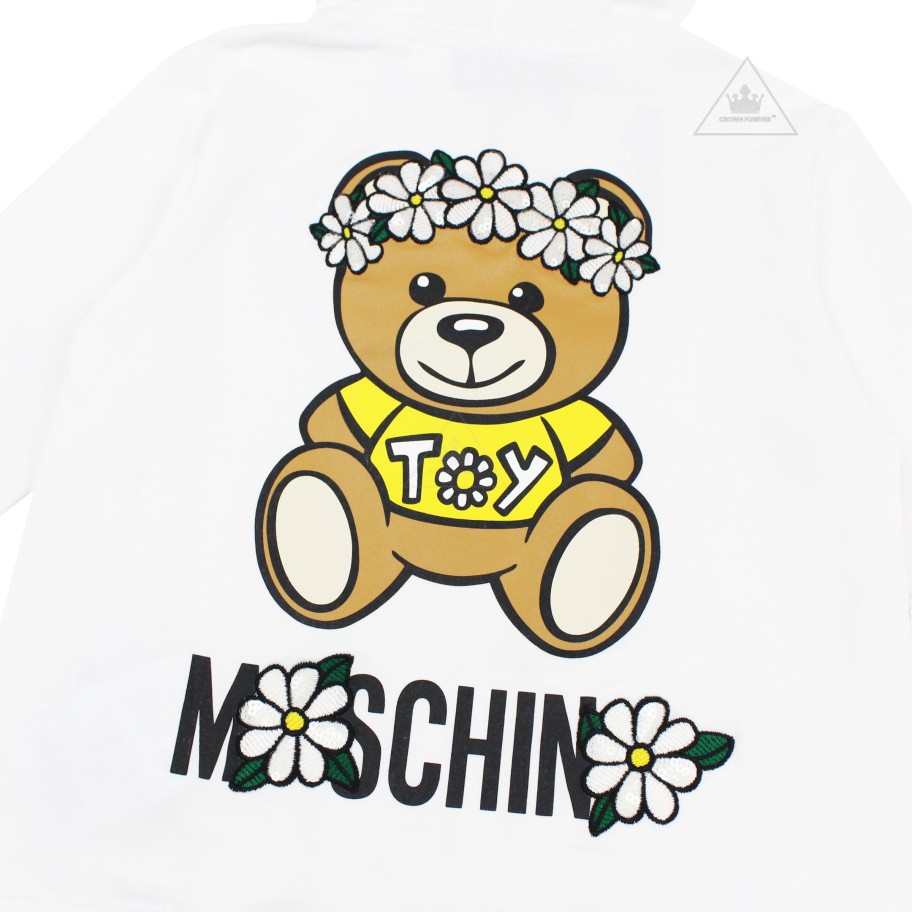 Moschino Moschino Baby Girl Flower Bear Sweatshirt Sweatshirts