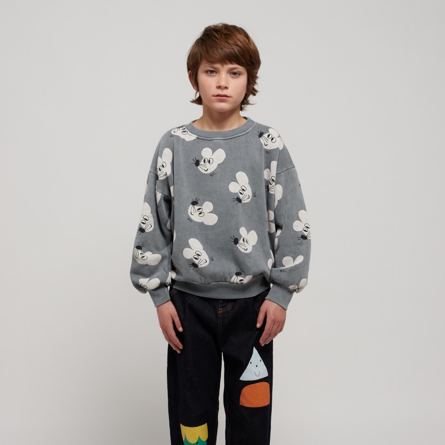 Bobo Choses Bobo Choses Mouse All Over Sweatshirt Sweatshirts