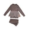 Petite Hailey Petite Hailey Poppy Tutu Set Brown Sets