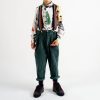 Wolf and Rita Wolf And Rita Andre Corduroy Green Trousers Pants