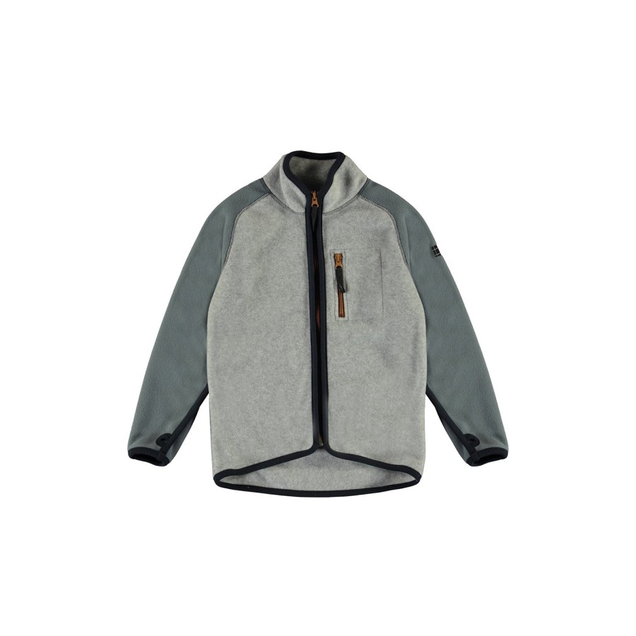 Molo Kids Molo Kids Ulrick Grey Melange Jacket Jackets