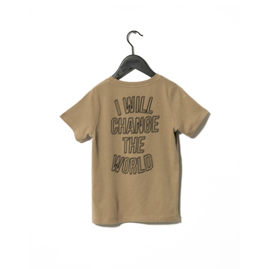 Sometime Soon Sometime Soon Revolution T-Shirt Brown Shirts