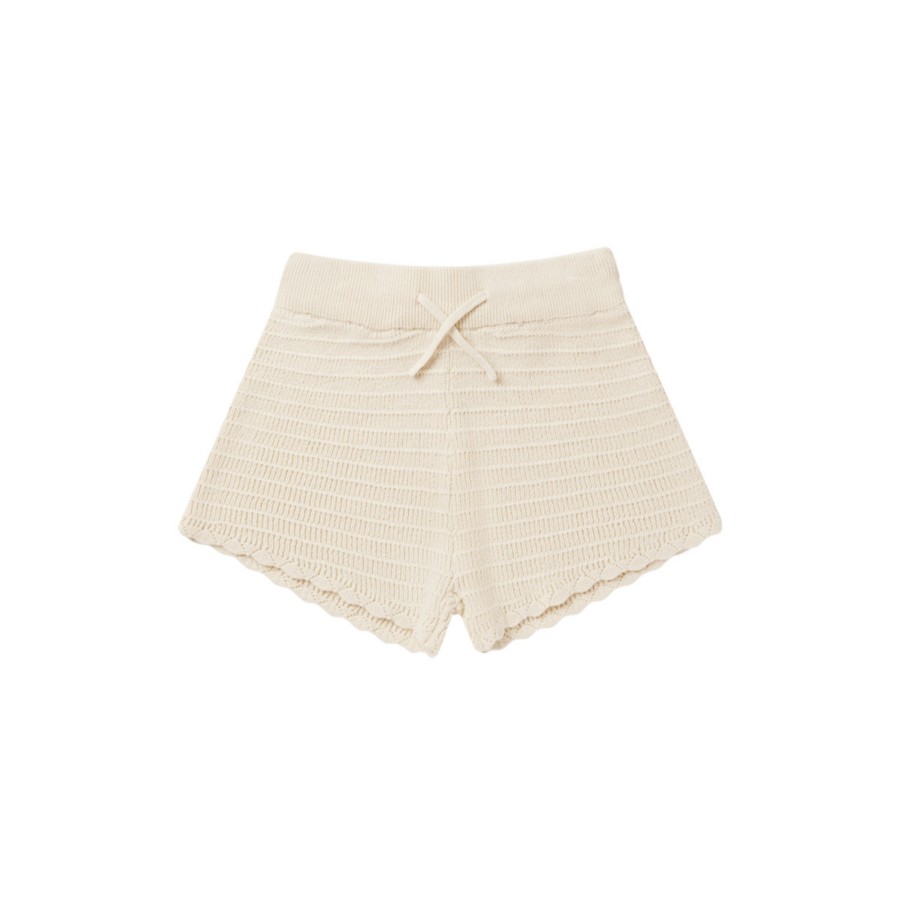 Rylee And Cru Rylee + Cru Knit Shorts || Natural New