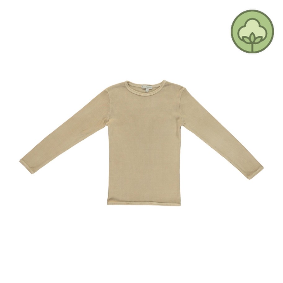 Bebe Organic Bebe Organic Gaia Top Sand - Natural Dye Shirt