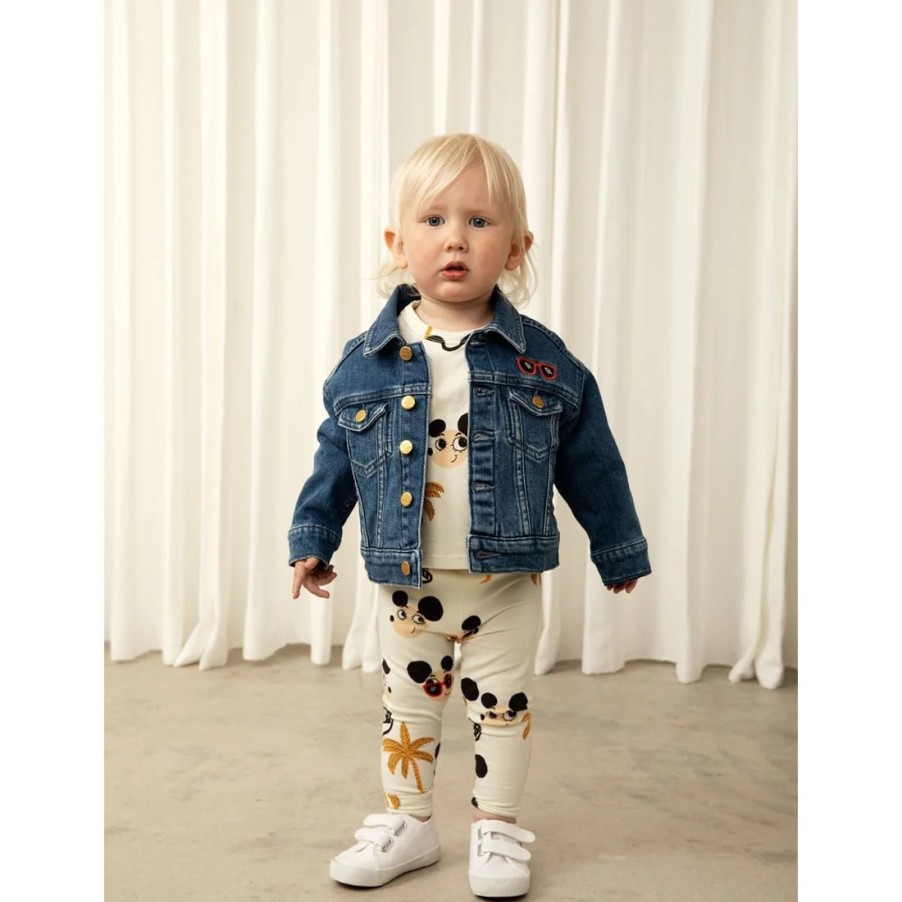 Mini Rodini Mini Rodini Ritzratz Embroidered Denim Jacket Jackets