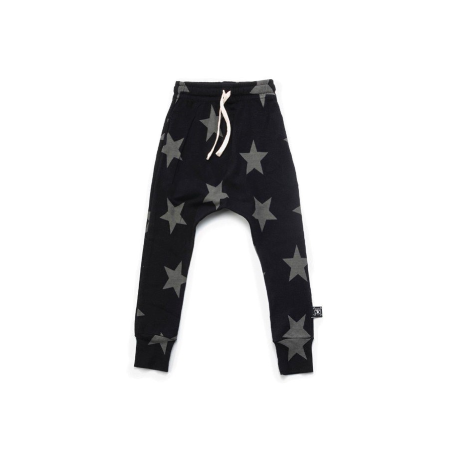 Nununu World Nununu World Light Star Baggy Pants Black Pants